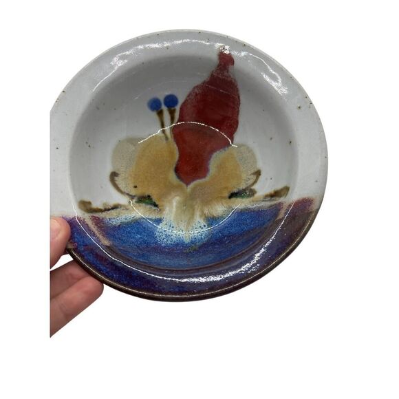 Chappelle Hand Crafted Pottery Bowl – 6.5" Artisan Ceramic Bowl - Picture 2 of 6